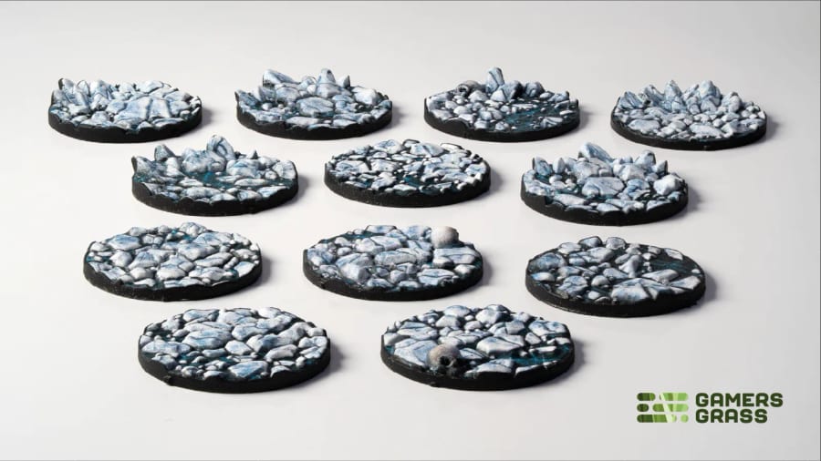 WarForge - Frost Lake – Round 25mm (x12) - Warhammer