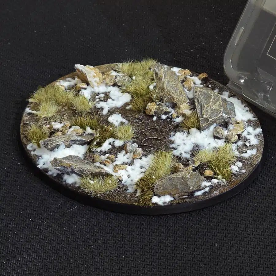 WarForge - Winter Bases, Oval 120mm (x1) - Warhammer