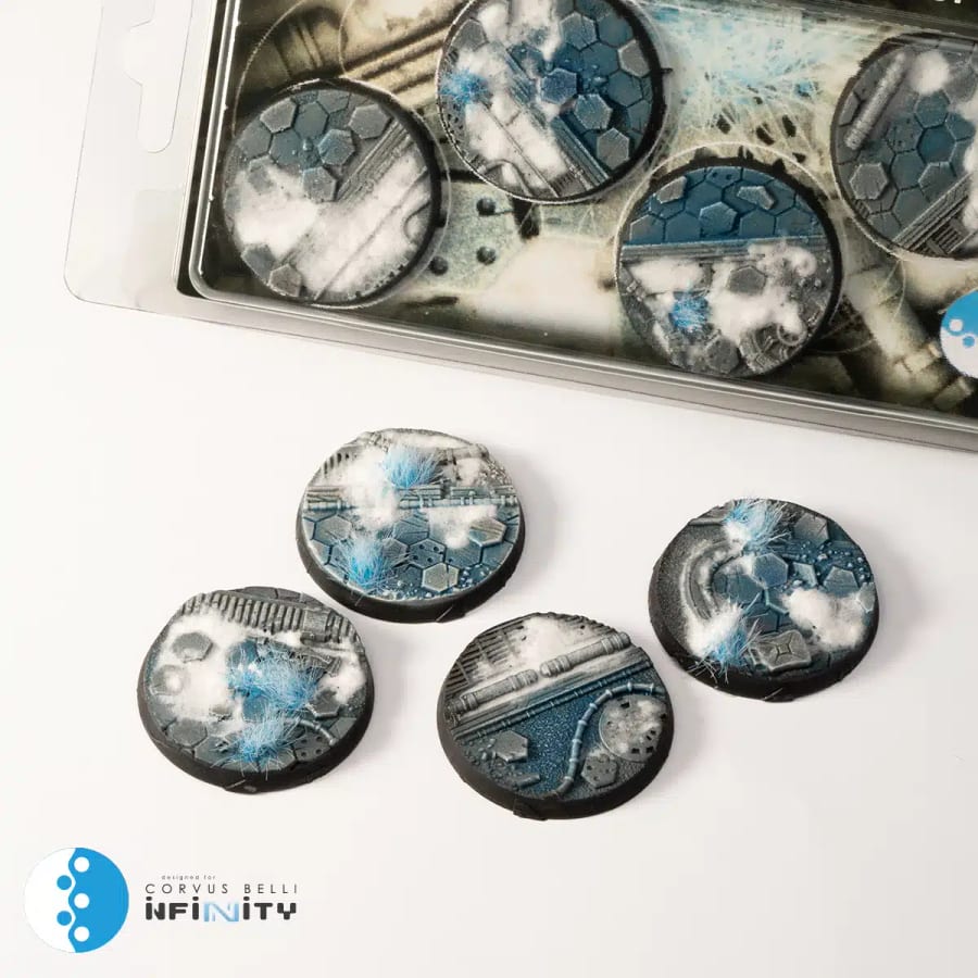 WarForge - Svalarheima’s Outpost Bases, Round 40mm (x4) - Warhammer