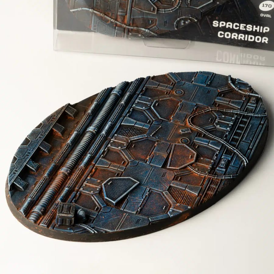 WarForge - Spaceship Corridor Bases, Oval 170mm (x1) - Warhammer