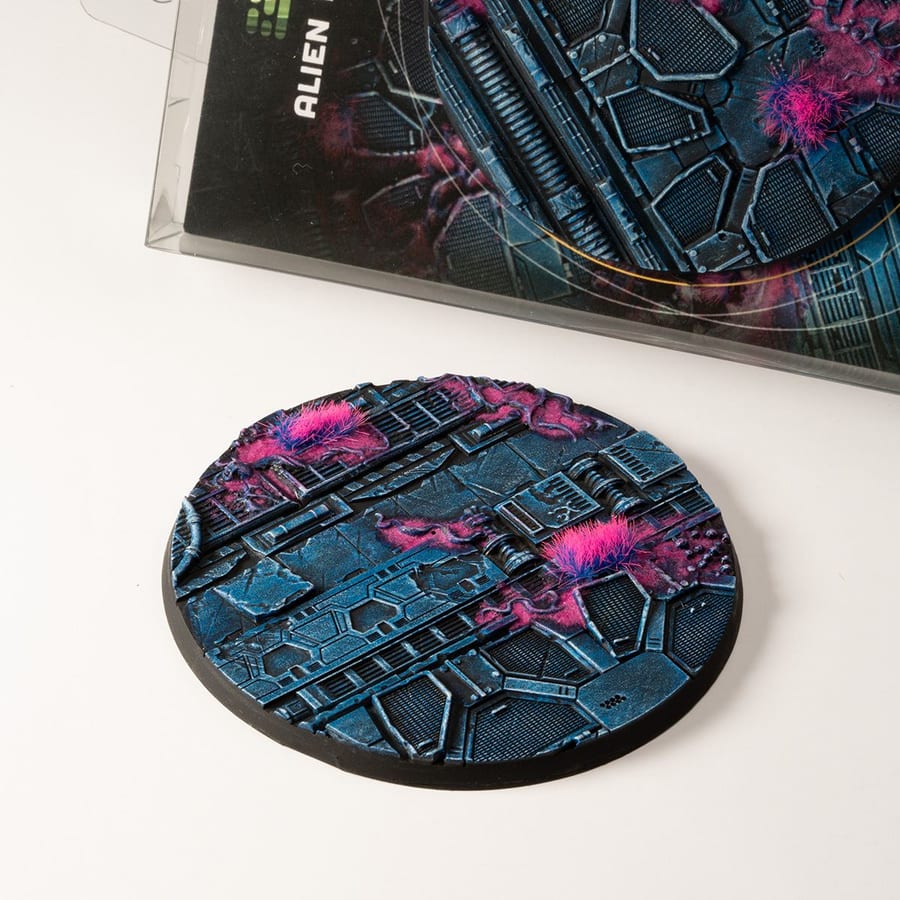 WarForge - Alien Infestation Bases, Round 90mm (x1) - Warhammer