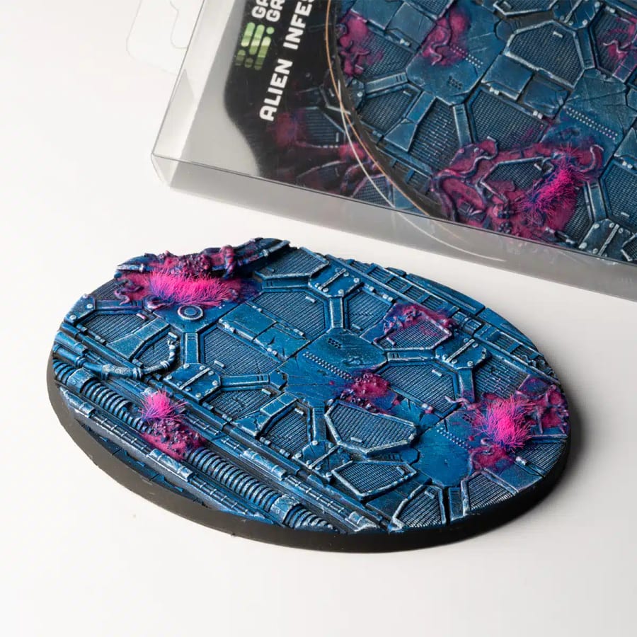 WarForge - Alien Infestation Bases, Oval 120mm (x1) - Warhammer