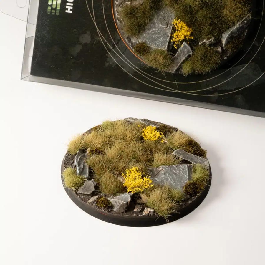 WarForge - Highland Bases, Round 80mm (x1) - Warhammer