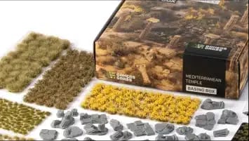 WarForge - Mediterranean Temple Basing Box - Warhammer