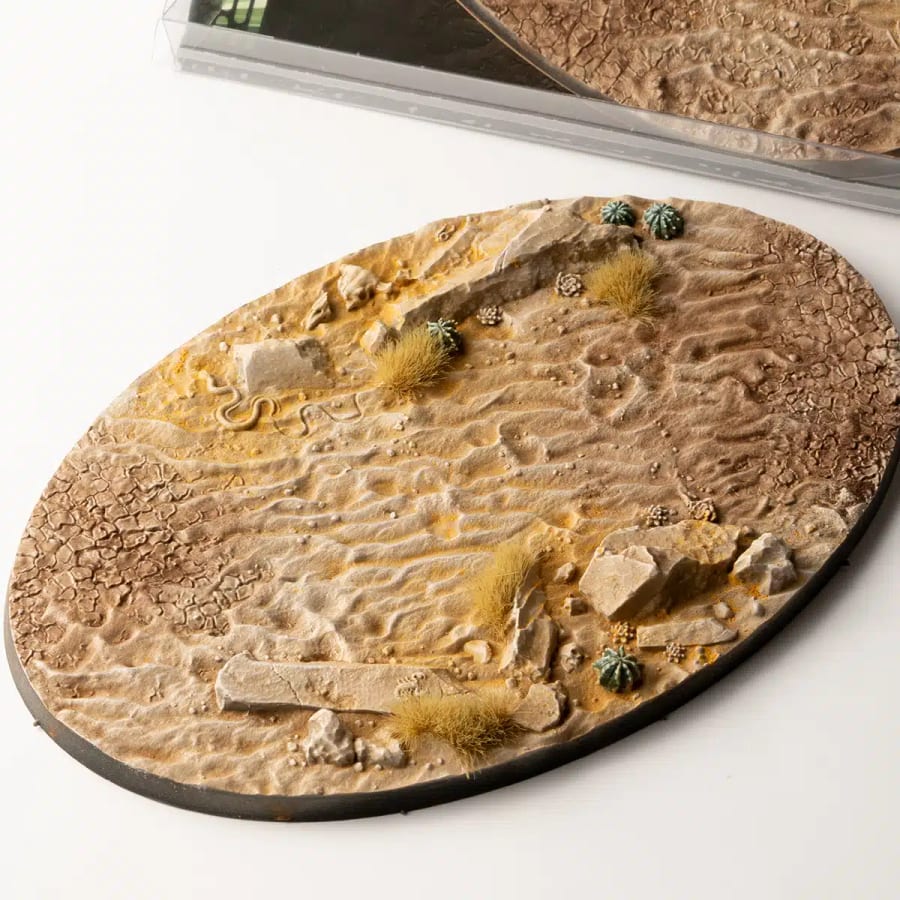 WarForge - Deserts of Maahl Bases, Oval 170mm (x1) - Warhammer