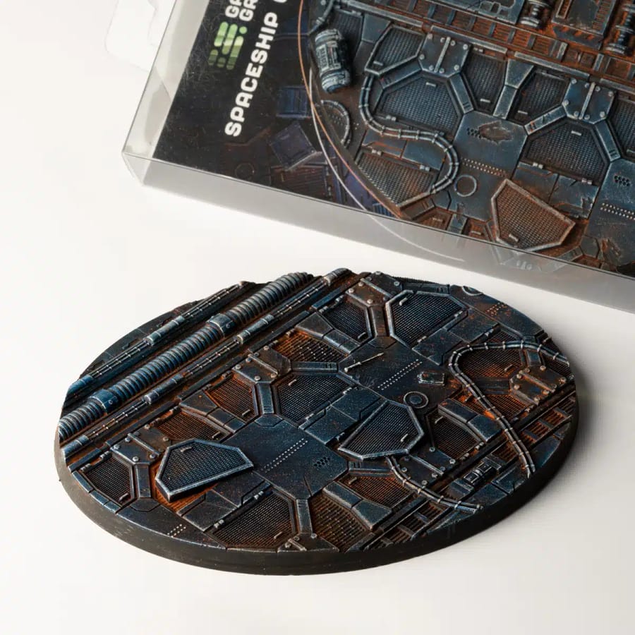WarForge - Spaceship Corridor Bases, Oval 120mm (x1) - Warhammer