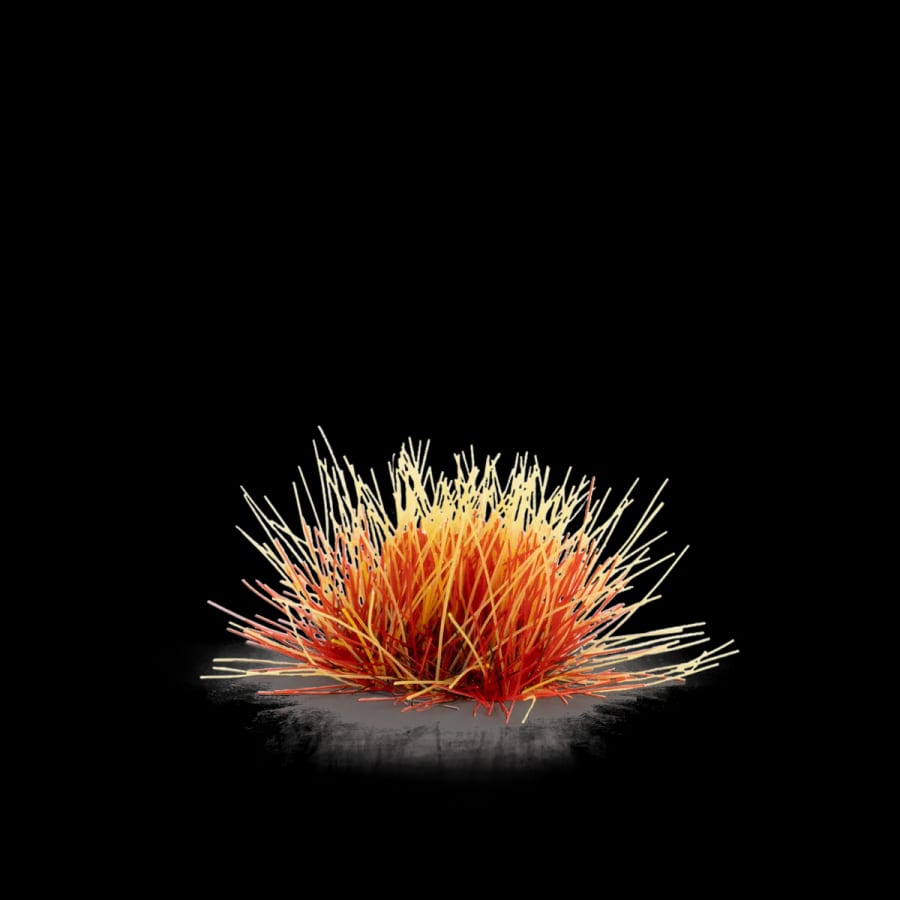 WarForge - Alien Fire Tuft (6mm) - Warhammer
