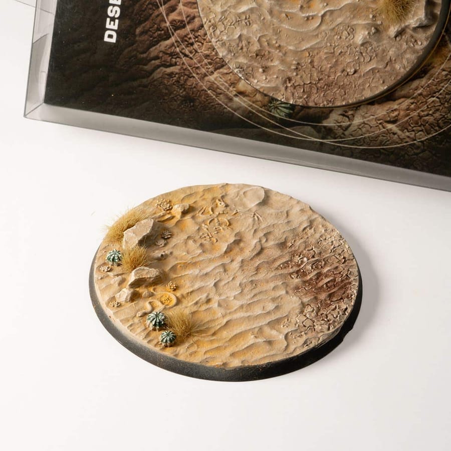 WarForge - Deserts of Maahl Bases, Round 80mm (x1) - Warhammer