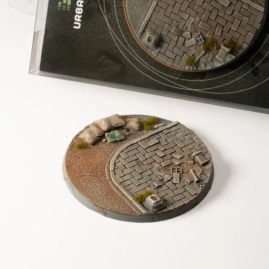 WarForge - Urban Warfare Bases, Round 80mm (x1) - Warhammer