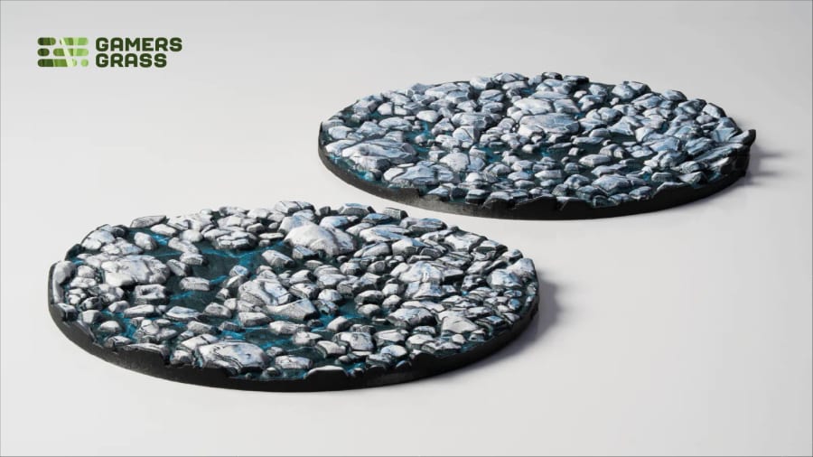 WarForge - Frost Lake – Round 60mm (x2) - Warhammer