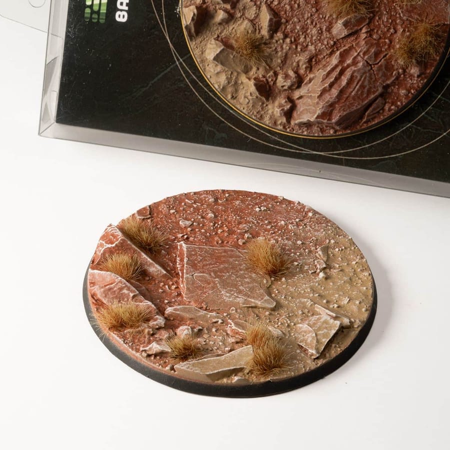 WarForge - Badlands Bases, Round 90mm (x1) - Warhammer