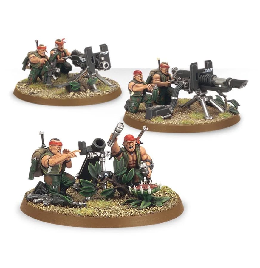 WarForge - Escouade d'Armes Lourdes de Catachan - Warhammer - Astra Militarum