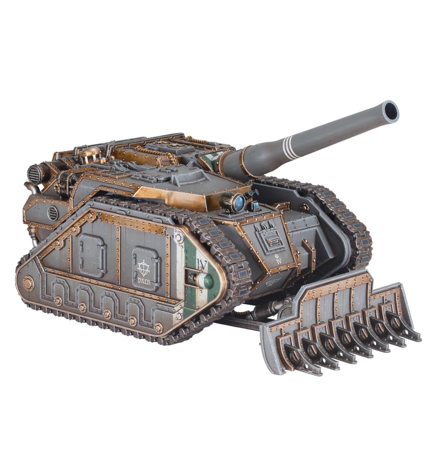 WarForge - Basilisk/Medusa des Solar Auxilia - Games Workshop solar auxilia