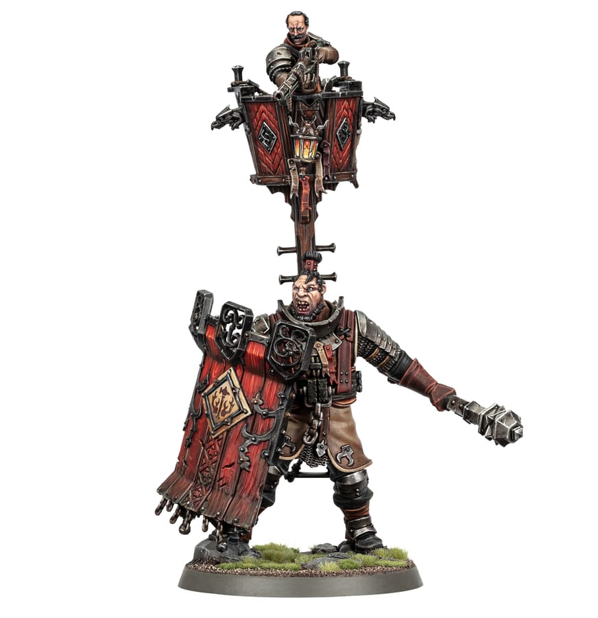 WarForge - Fusil-Major sur Ogor d’Affût - Warhammer - Ogor Mawtribes