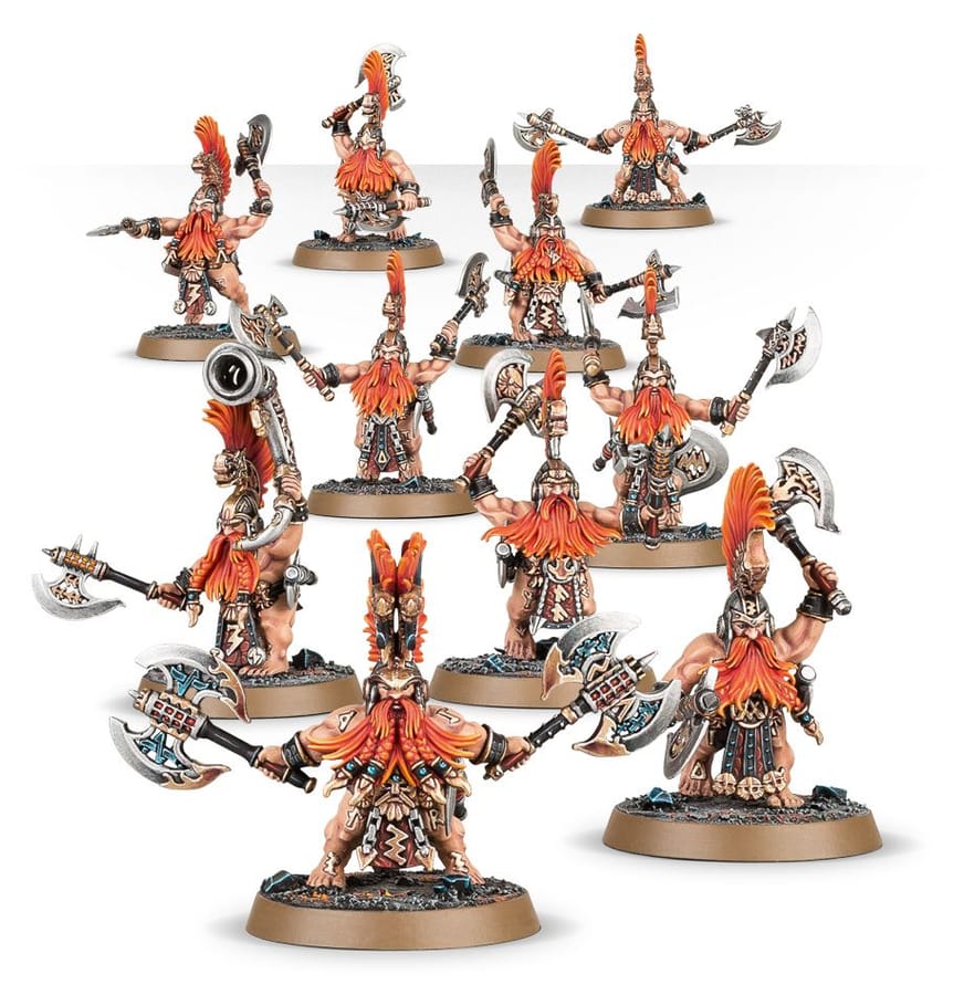 WarForge - Vulkite Berzerkers - Warhammer - Fyreslayers