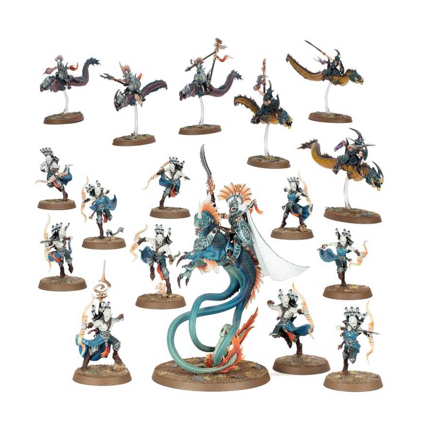 WarForge - Fer de Lance: Abyssaux Idoneths – Garde Akhélienne Déferlante - Warhammer - Idoneth Deepkin