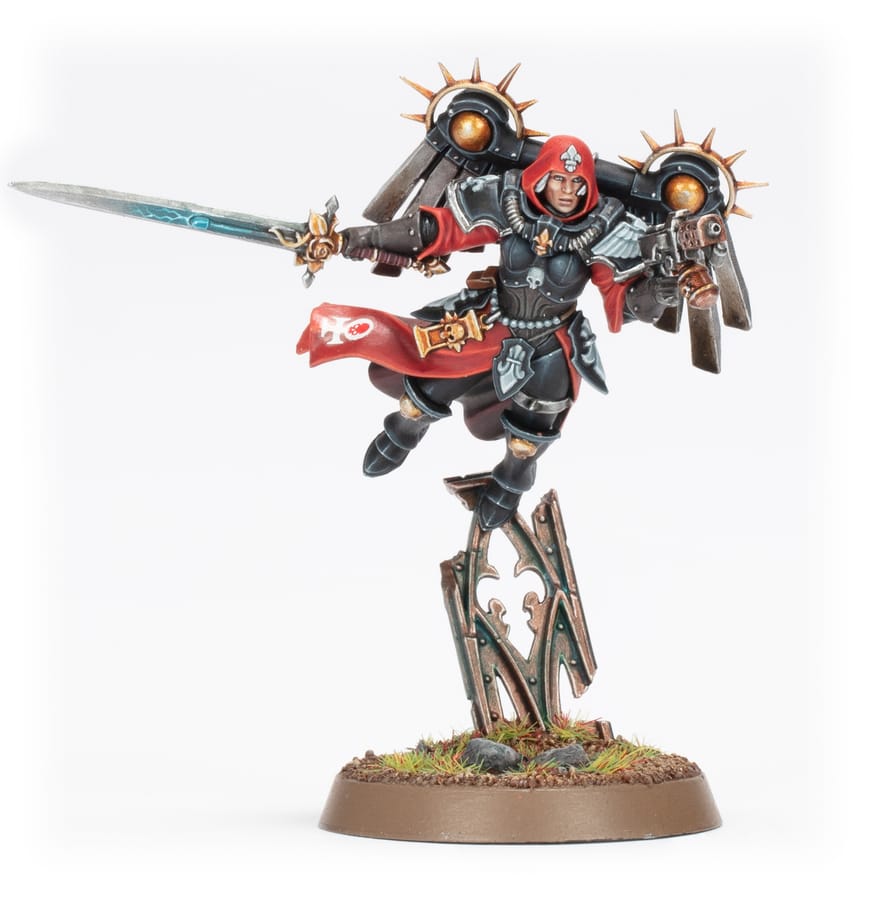 WarForge - Chanoinesse à Réacteur Dorsal - Warhammer - Adepta Sororitas
