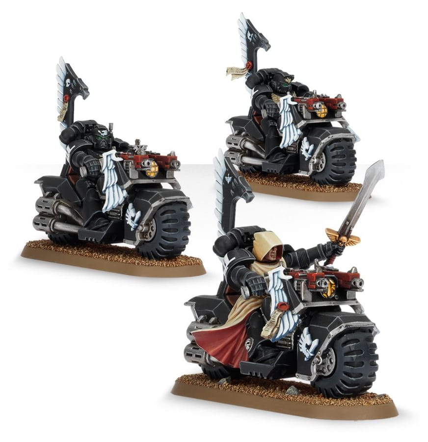 WarForge - Escadron de motocyclistes Dark Angels - Warhammer - Space Marines