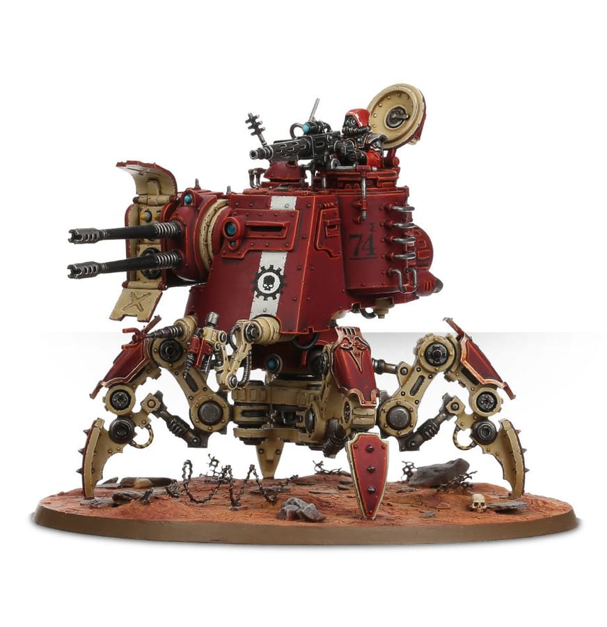 WarForge - Adeptus Mechanicus Onager Dunecrawler - Warhammer - Adeptus Mechanicus