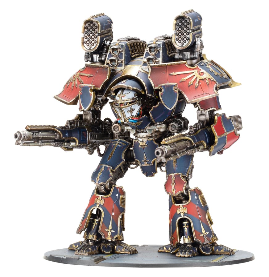 WarForge - Legions Imperialis: Warlord Titan With Volcano Cannons and Apocalypse Missile Launcher - Warhammer