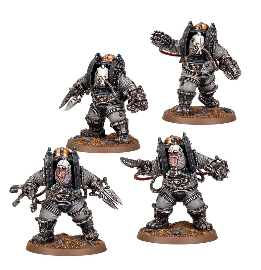 WarForge - Section d'Ogryns Charonites - Warhammer - Solar Auxilia