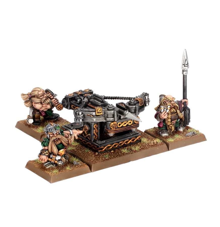 WarForge - Baliste Naine - Games Workshop dwarfs