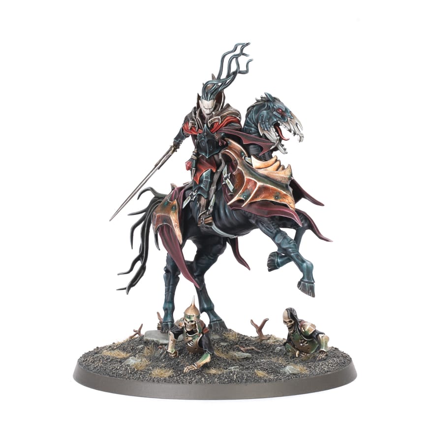 WarForge - Seigneur Vampire sur Coursier de Cauchemar - Warhammer - Soulblight Gravelords