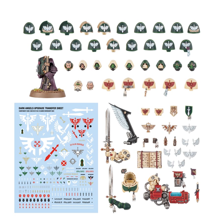 WarForge - Dark Angels: Améliorations et Décalcos - Warhammer - Dark Angels