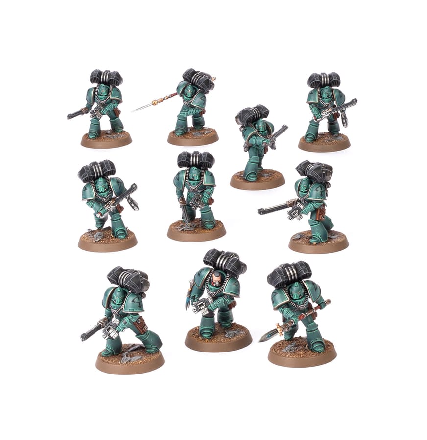 WarForge - Escouade d'Assaut MkIV - Warhammer - Legiones Astartes