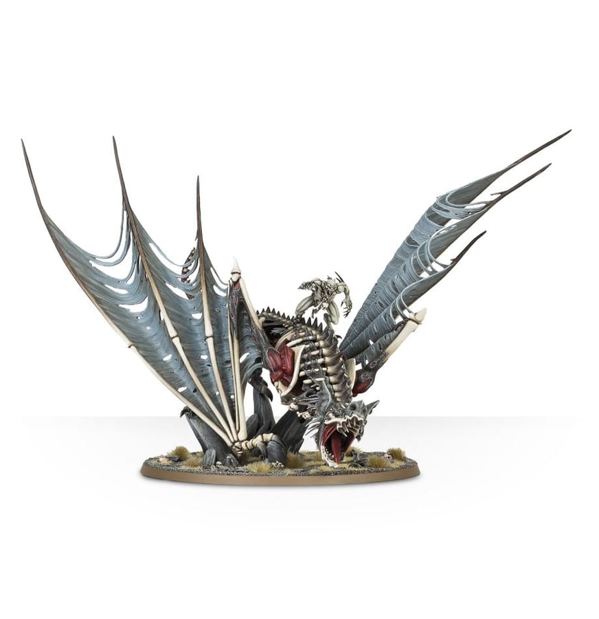 WarForge - Roi-goule Abhorrant sur Chiropterreur Royale - Warhammer - Flesh-eater Courts