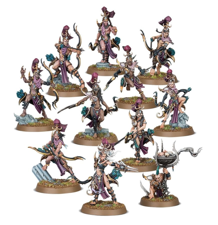 WarForge - Blissbarb Archers - Warhammer - Hedonites of Slaanesh