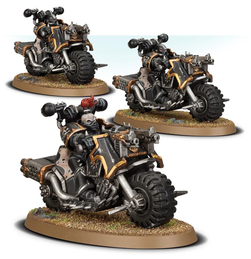 WarForge - Motards du Chaos - Warhammer - Forces du Chaos