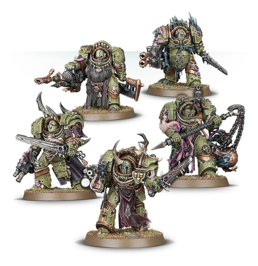 WarForge - Terminators Rouillarques - Warhammer - Death Guard