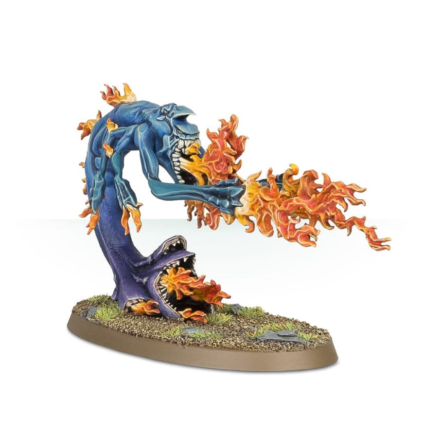 WarForge - Exalted Flamer of Tzeentch - Warhammer - Forces du Chaos