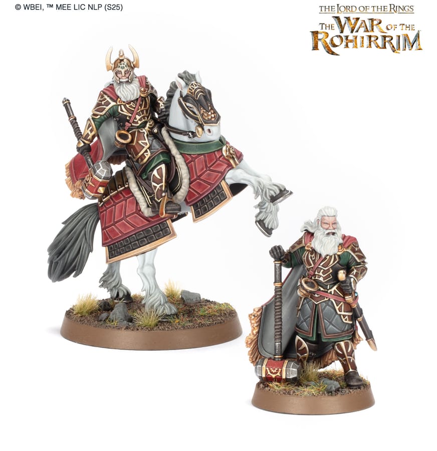 WarForge - Helm Hammerhand™, King of Rohan™ - Warhammer