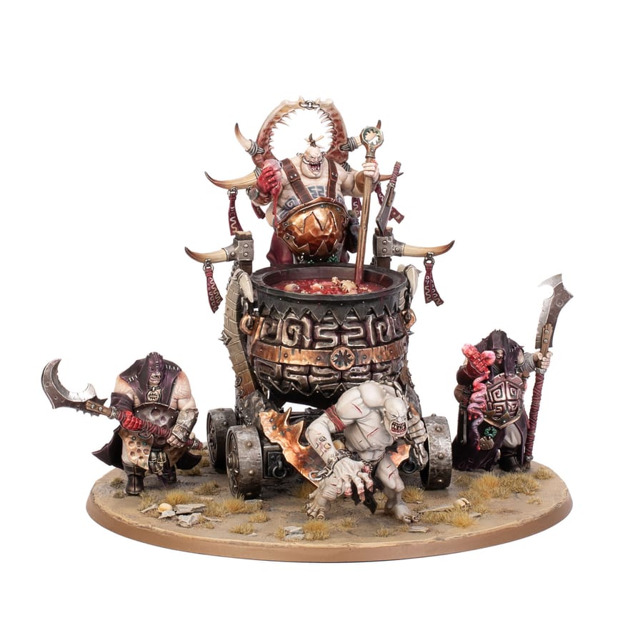 WarForge - Redd la Gueule, Grand Désosseur - Warhammer - Ogor Mawtribes