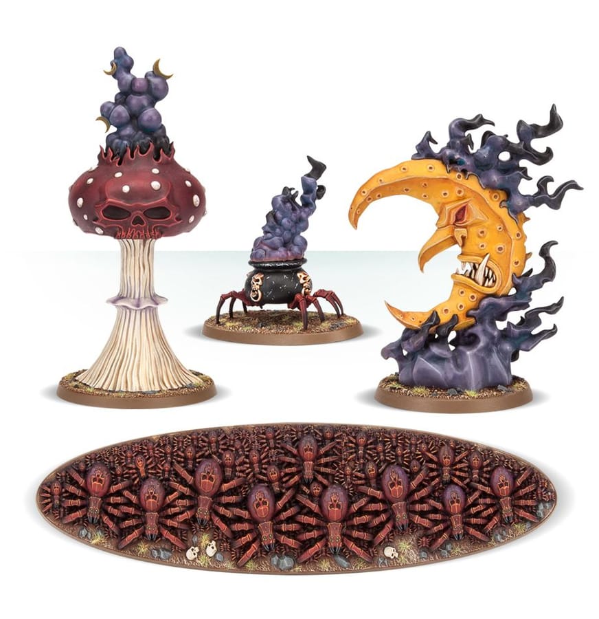 WarForge - Sorts Persistants : Vils du Fielobscur - Warhammer - Gloomspite Gitz