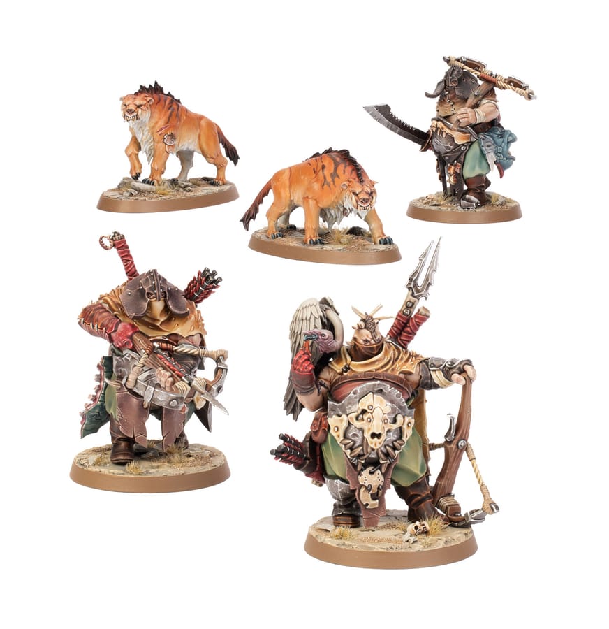 WarForge - Chasseurs avec Dents de Sabre - Warhammer - Ogor Mawtribes