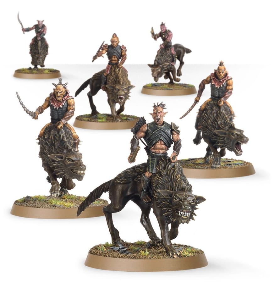 WarForge - Hunter Orcs on Fell Wargs™ - Warhammer