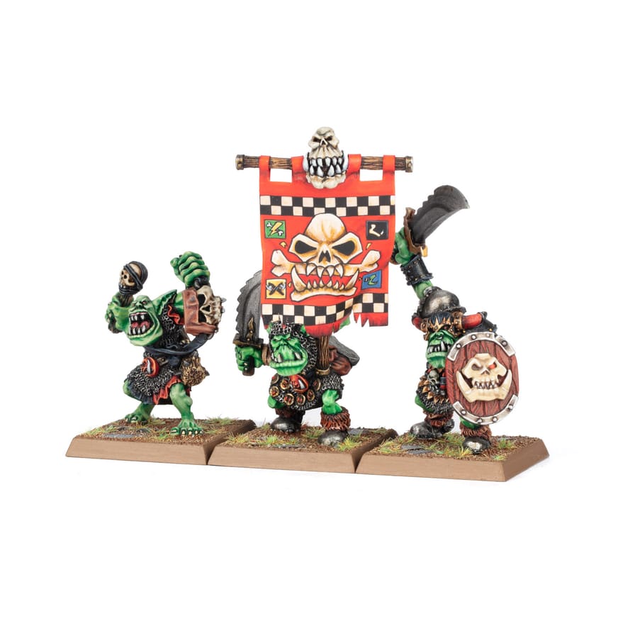 WarForge - État-major de Kostos Orques - Warhammer - Orques & Gobelins