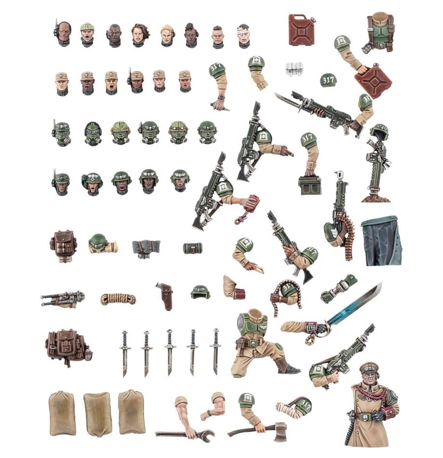 WarForge - Améliorations Cadiennes - Warhammer - Astra Militarum