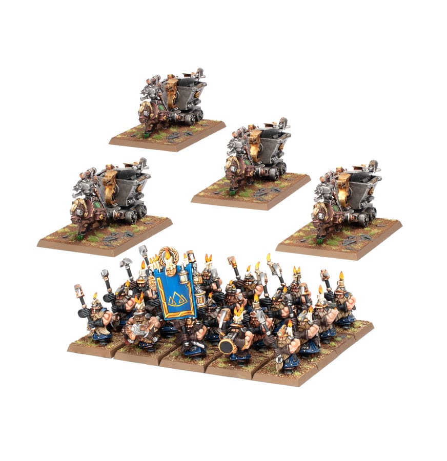 WarForge - Mineurs Nains - Warhammer - Nains