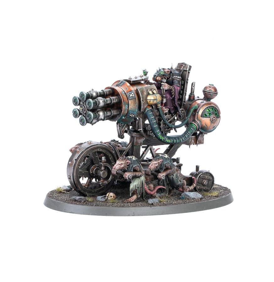 WarForge - Maléclateur Ratling - Warhammer - Skavens