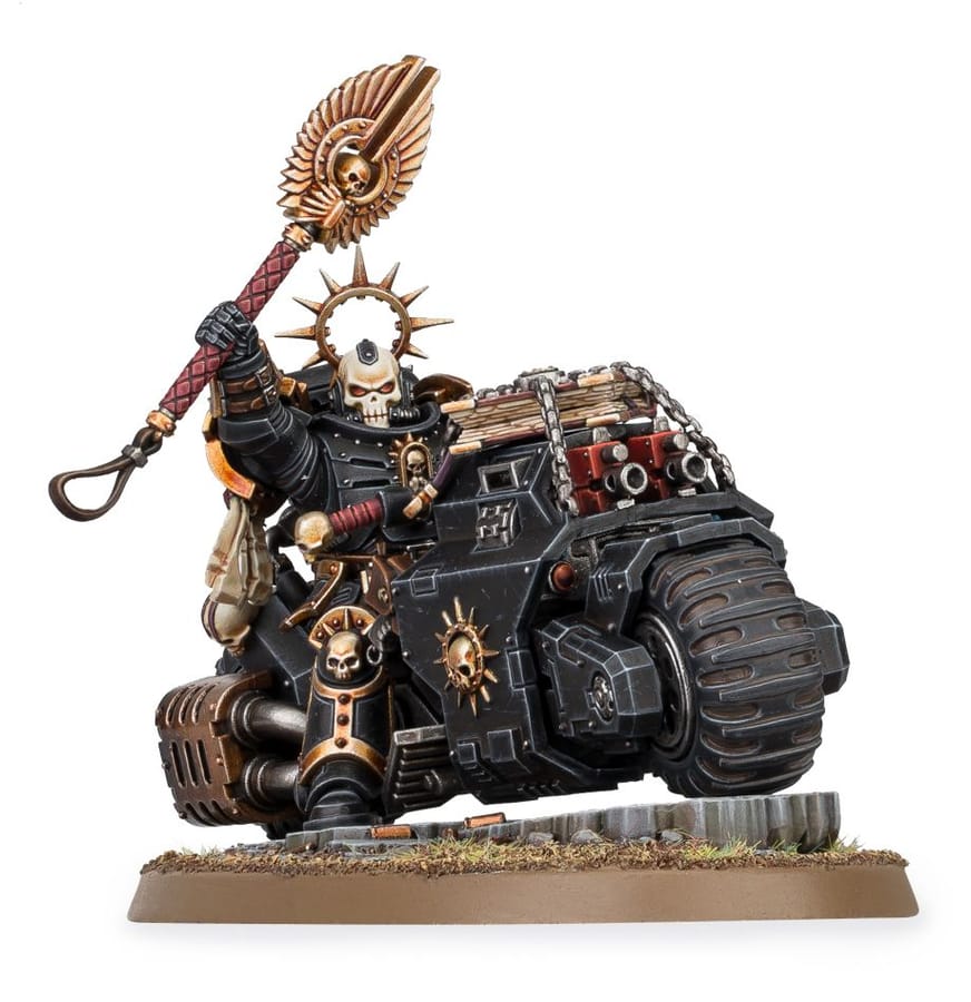 WarForge - Chapelain à Moto - Warhammer - Space Marines