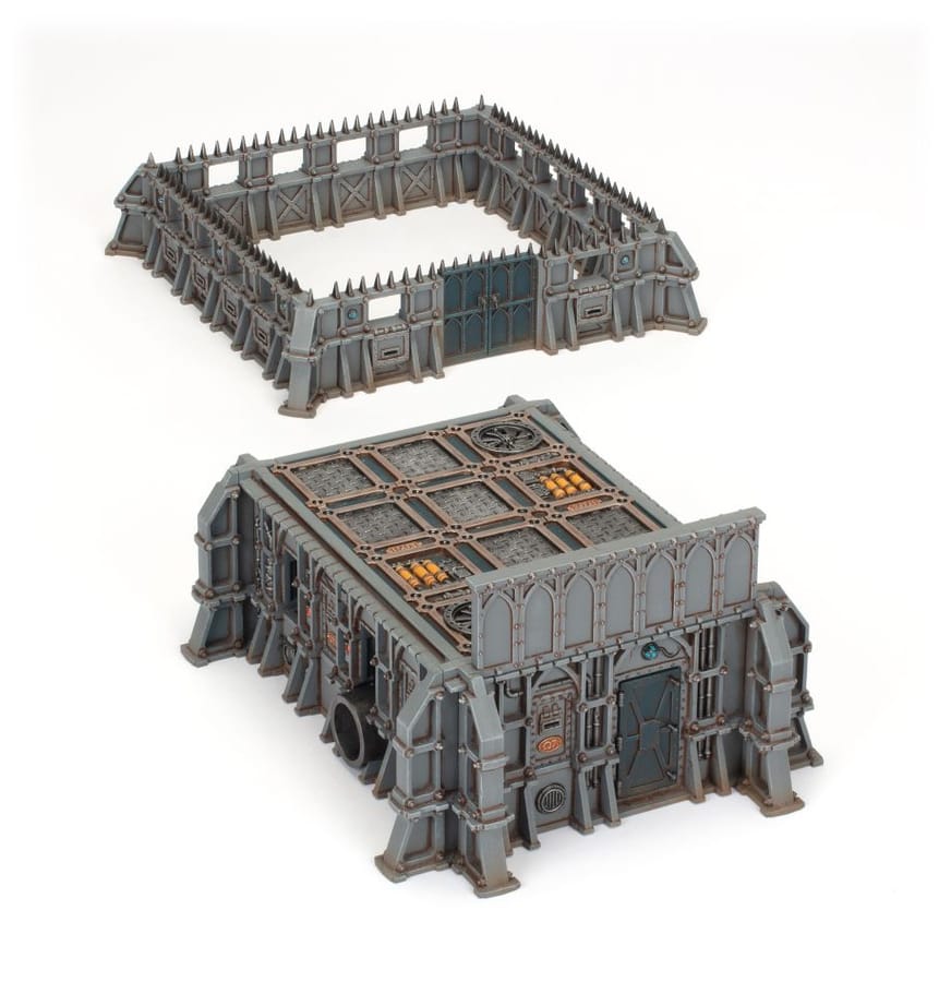 WarForge - Zone de Bataille Fronteris – SCS d'Hab-bunker et de Palissades - Warhammer