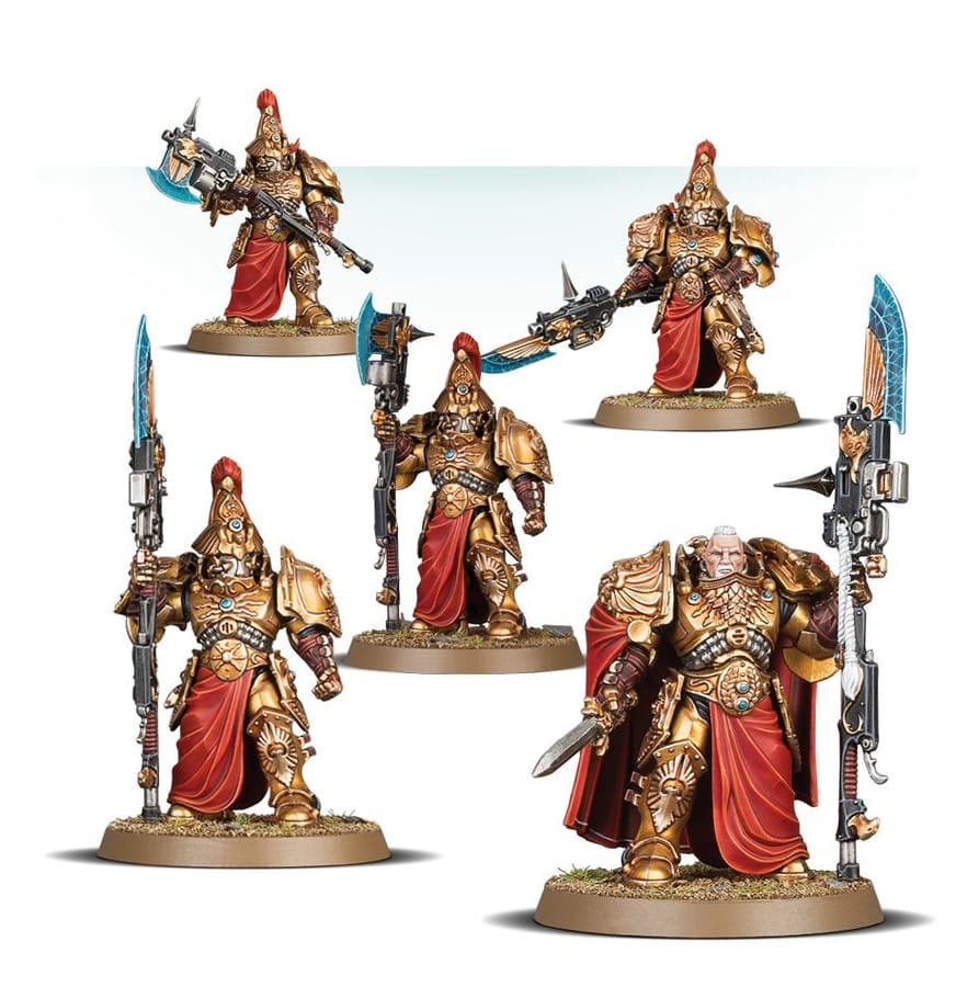 WarForge - Custodian Wardens Shield-Captain - Warhammer - Adeptus Custodes