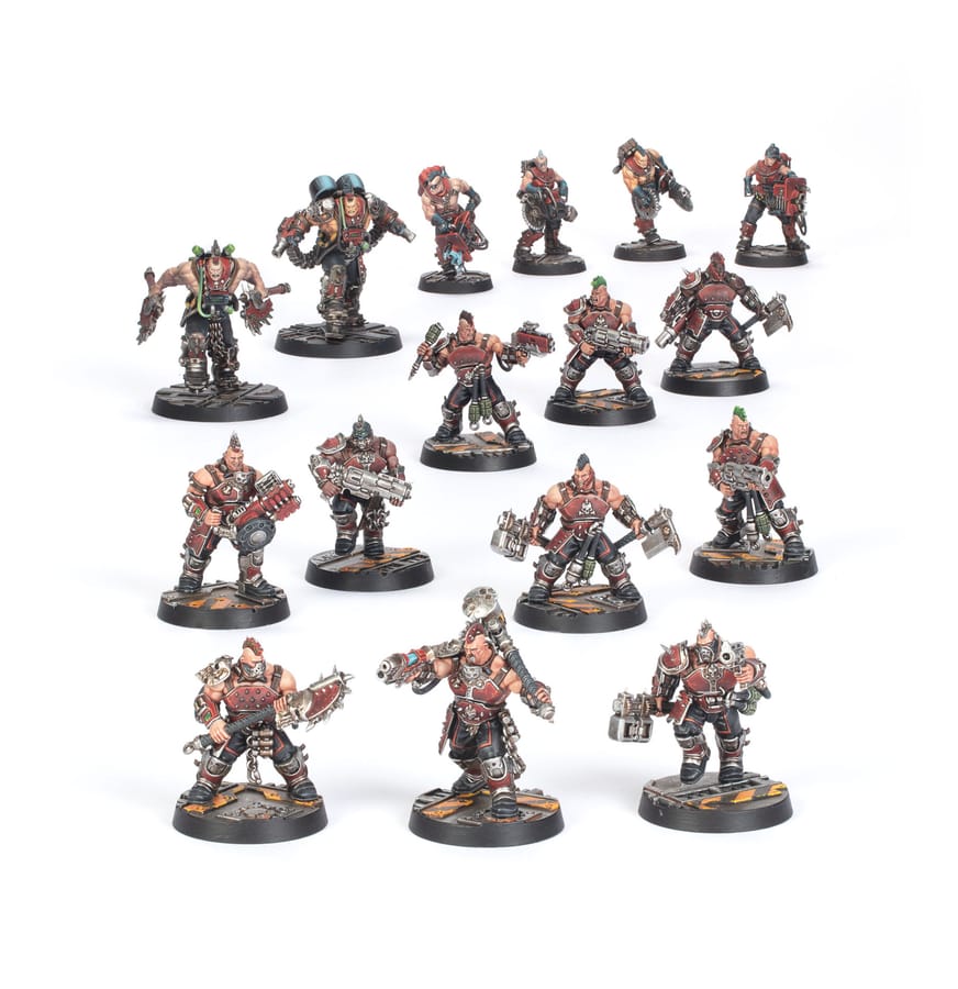 WarForge - Goliath Underhive Crew - Warhammer
