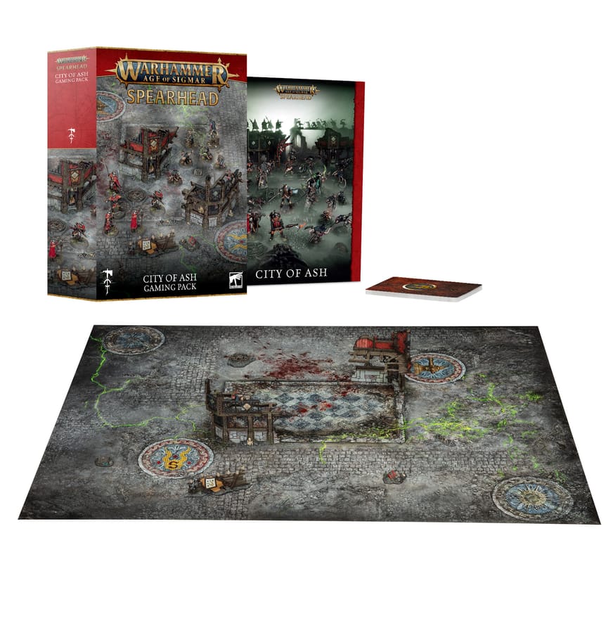WarForge - Spearhead: City of Ash Gaming Pack (Anglais) - Warhammer