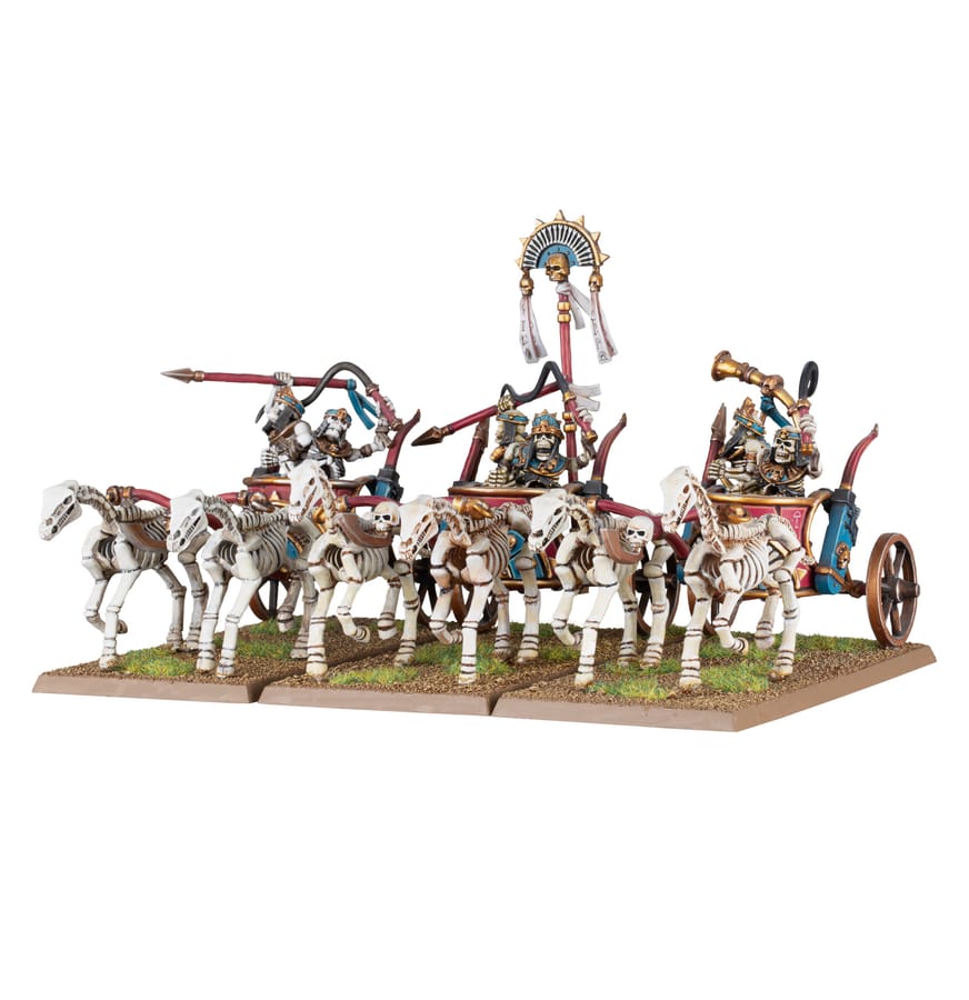 WarForge - Chars Squelettes - Warhammer - Rois des Tombes