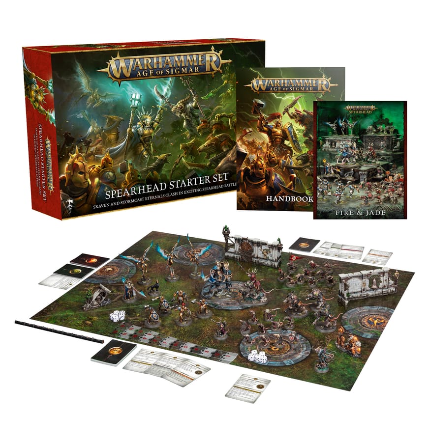 WarForge - Warhammer Age of Sigmar: Spearhead Starter Set (Anglais) - Warhammer